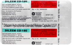 Dilzem Cd 180 Capsule 10 Dilzem Cd 180 Capsule 10